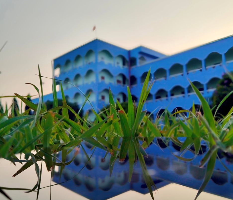 Team receiving check on stage